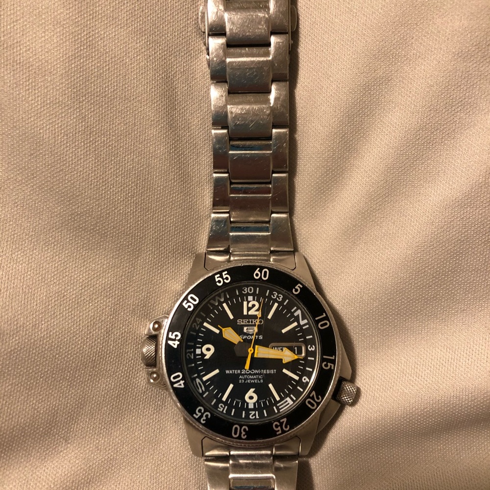 Seiko Sports 5 watch